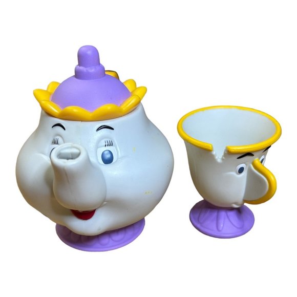 Lot of 10 Vintage 2002 Mixed Pretend Baking Tea Set Kitchen Toys Mrs. Potts Chip - Picture 4 of 7